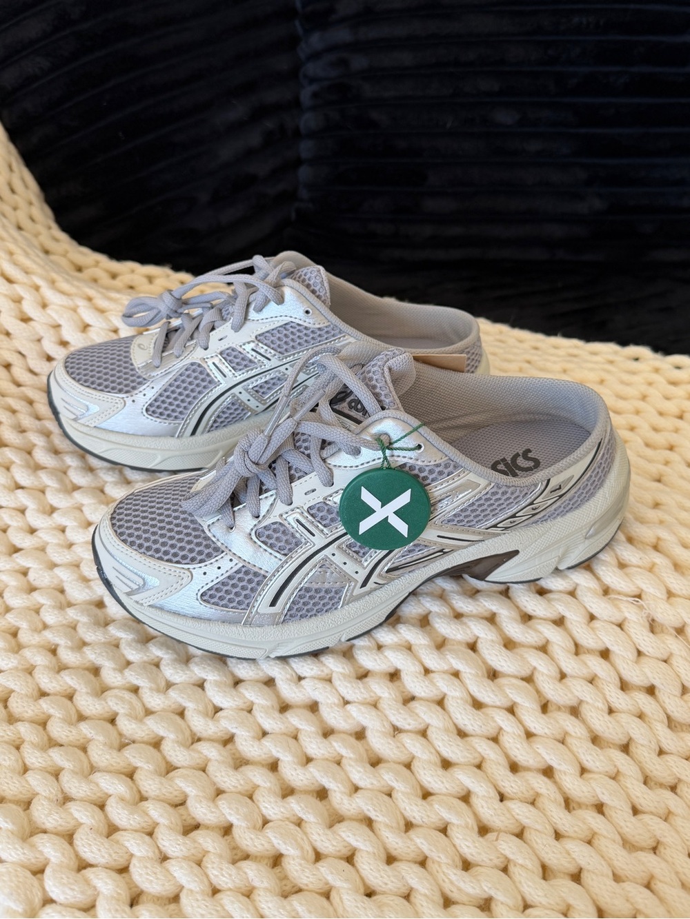 Brand New ASICS Gel-1130 Mule Lake Grey
